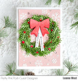 PRETTY PINK POSH: Holiday Wreath Builder | Die