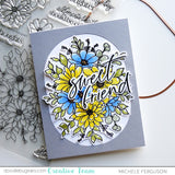 HONEY BEE STAMPS: Daisy Layers Bouquet | Stamp