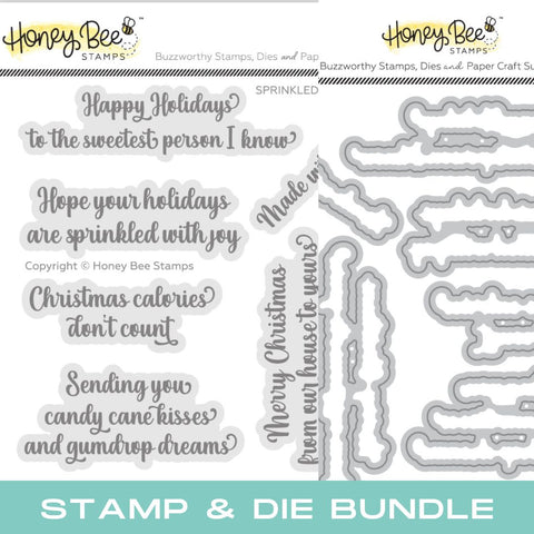 HONEY BEE STAMPS: Sprinkled With Joy | Stamp & Die Bundle