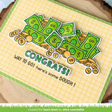 LAWN FAWN: How You Bean? Money Add-On | Stamp & Lawn Cuts Die Bundle