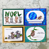 SPELLBINDERS:  House Mouse | Noel | Stamp