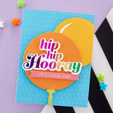 SPELLBINDERS:  Hooray | Hot Foil & Die