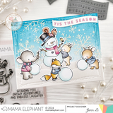 MAMA ELEPHANT: Winter Banners | Creative Cuts