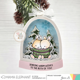 MAMA ELEPHANT: December Duo | Stamp and Creative Cuts Bundle