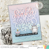 MAMA ELEPHANT: Shimmer Lights Cover | Creative Cuts