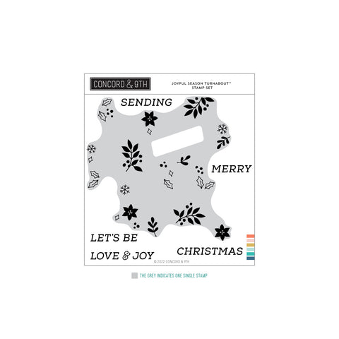 CONCORD & 9 th : Joyful Season | Turnabout | Stamp