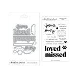 CONCORD & 9 th :  Loved and Missed | Stamp & Die Bundle