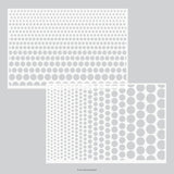 CONCORD & 9 th : Gradual Dots | Stencil Pack