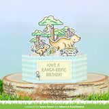 LAWN FAWN: Kanga-rriffic Add-on | Stamp & Lawn Cuts Die Bundle