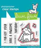 LAWN FAWN: Pawsome Birthday | Lawn Cuts Die