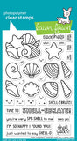 LAWN FAWN: How You Bean? Seashell Add-On | Stamp