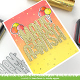 LAWN FAWN: Confetti Background | Hot Foil Plate