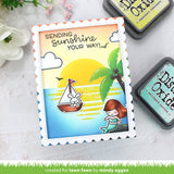 LAWN FAWN: Beach Sunset | Stencils