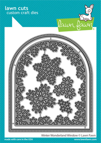 LAWN FAWN: Winter Wonderland Window | Lawn Cuts Die