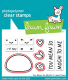 LAWN FAWN: You Mean So Mochi | Stamp & Lawn Cuts Die Bundle