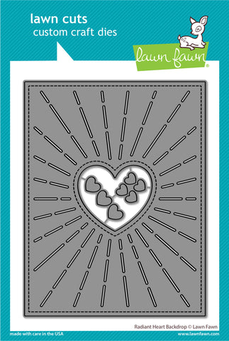 LAWN FAWN: Backdrop Radiant Heart | Lawn Cuts Die