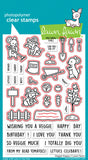 LAWN FAWN: Veggie Happy | Stamp & Lawn Cuts Die Bundle