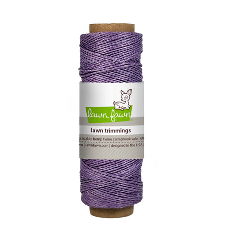 LAWN FAWN: Hemp Twine | Lavender