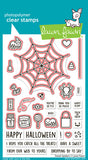 LAWN FAWN: Sweet Spiders | Stamp, Coloring Stencil, & Die Bundle