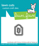 LAWN FAWN: Cheesy Christmas Add-On | Stamp, Coloring Stencil & Die Bundle