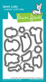 LAWN FAWN: Frosty Family Add-On | Stamp, Color Stencil, & Die Bundle