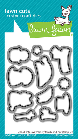 LAWN FAWN: Frosty Family Add-On | Lawn Cuts Die