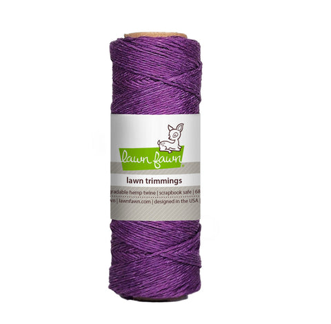 LAWN FAWN: Hemp Twine | Purple