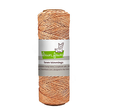 LAWN FAWN: Hemp Twine | Cantaloupe