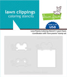 LAWN FAWN: Love Poems | Coloring Stencil