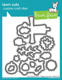 LAWN FAWN: Happy Harvest | Stamp, Coloring Stencil & Die Bundle