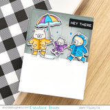 LAWN FAWN: Beary Rainy Day | Stamp