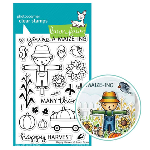 LAWN FAWN: Happy Harvest | Stamp