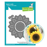 LAWN FAWN: Magic Iris Sunflower Add On | Lawn Cuts Die