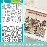 LAWN FAWN: Veggie Happy | Stamp & Lawn Cuts Die Bundle