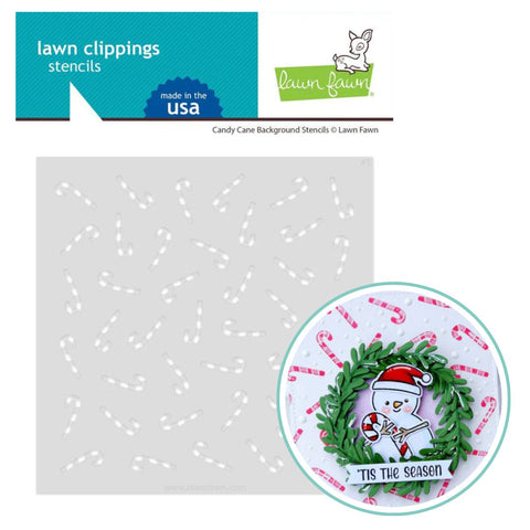 LAWN FAWN: Candy Cane | Layering Stencils