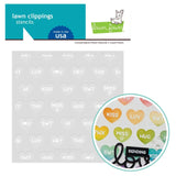 LAWN FAWN: Conversation Heart | Layering Stencils