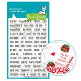 LAWN FAWN: Henry's Build-a-Sentiment | Love | Stamp