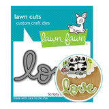 LAWN FAWN: Scripty Love | Lawn Cuts Die