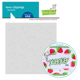 LAWN FAWN: Strawberry Fields Background | Layering Stencils