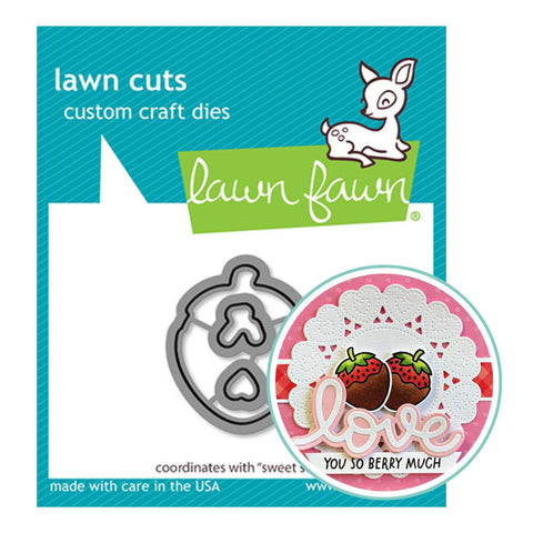 LAWN FAWN: Sweet Strawberry | Lawn Cuts Die