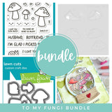 LAWN FAWN:  To My Fungi | Stamp, Coloring Stencil & Die Bundle