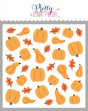 PRETTY PINK POSH: Autumn Harvest| Layered Stencil 3PK