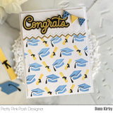 PRETTY PINK POSH: Congrats | Hot Foil Plate