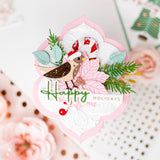 SPELLBINDERS:  Christmas Die & Glimmer Sentiments | Hot Foil & Die