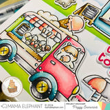 MAMA ELEPHANT: Little Agenda Ice Cream | Stamp and Creative Cuts Bundle