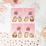 MAMA ELEPHANT: Little Capybara Agenda | Stamp and Creative Cuts Bundle