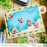 MAMA ELEPHANT: Little Capybara Agenda | Stamp and Creative Cuts Bundle