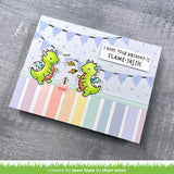 LAWN FAWN: Little Dragon Flip-Flop | Stamp