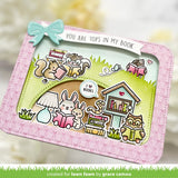 LAWN FAWN: Pint-Sized Patterns Candy Cane Lane | 6" x 6" Paper