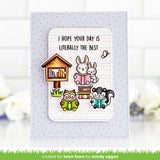 LAWN FAWN: Little Woodland Library | Stamp, Coloring Stencil & Die Bundle